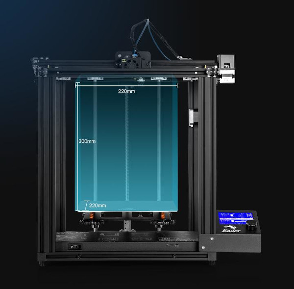 Pole robocze Creality Ender-5 Pro