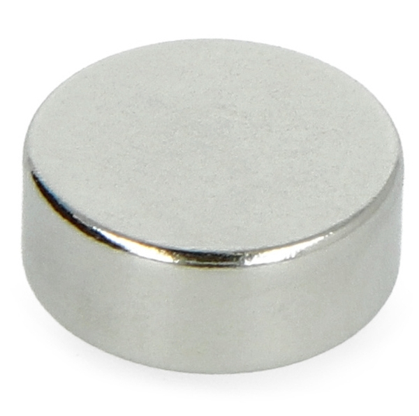Magnes neodymowy okrągły N35/Ni 5x10mm - 10szt.