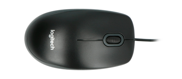 Mysz optyczna Logitech Optical B100 - czarna