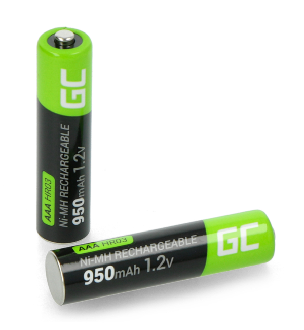 Akumulator Green Cell HR03 AAA Ni-MH 950mAh - 2szt.