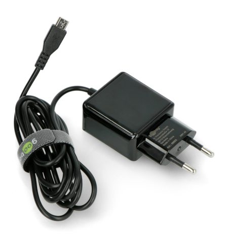 Zasilacz microUSB Goobay 5V/3A - czarny