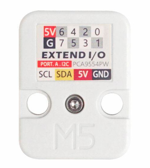 Moduł oferuje do 8 dodatkowych wyprowadzeń GPIO.