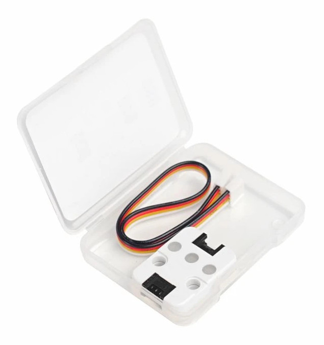 Zawartość zestawu z modułem LED RGB.