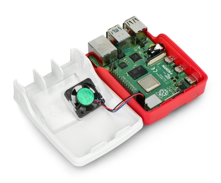 Oficjalna obudowa z wentylatorem dla Raspberry Pi 4B