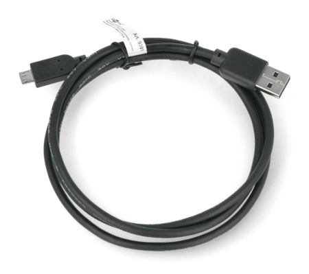 Przewód microUSB B - A 2.0 Hi-Speed wyprodukowany przez Goobay.