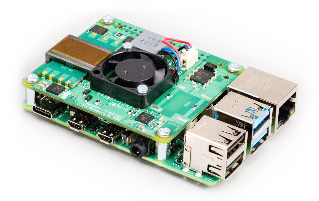 Nakładka PoE dla Raspberry Pi