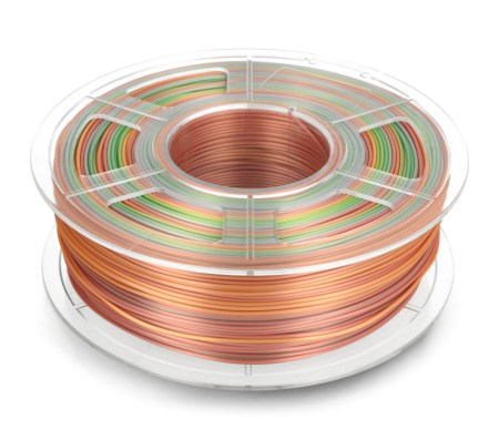 Filament Sunlu PLA+ Silk 1,75mm 1kg - Rainbow