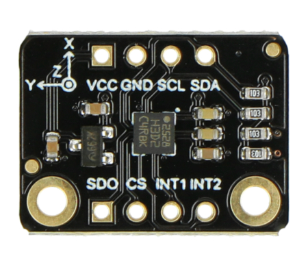 Fermion - 3-osiowy akcelerometr - I2C H3LIS200DL - DFRobot SEN0408.