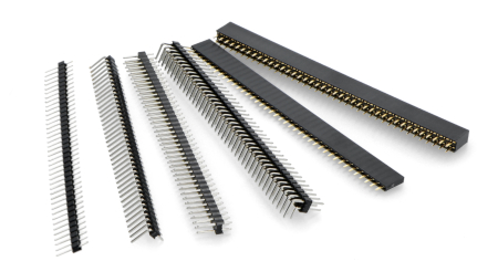 Zestaw goldpin raster 2,54mm justPi - mini