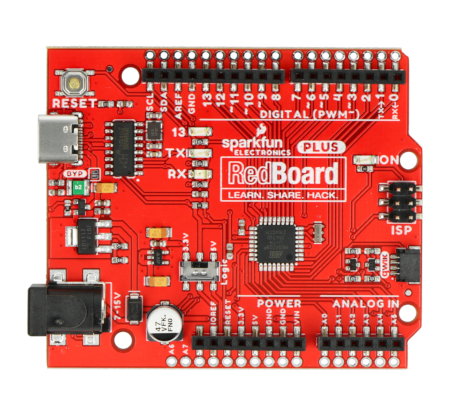 SparkFun RedBoard Plus - płytka rozwojowa zgodna z Arduino.