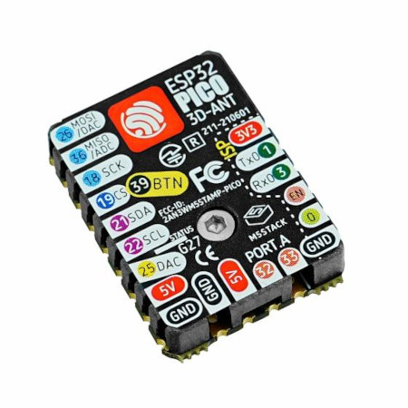 M5Stamp Pico - moduł rozwojowy z ESP32-PICO-D4 - M5Stack.