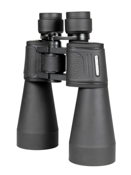 Lornetka posiada dwa obiektywy o średnicy 50 mm
