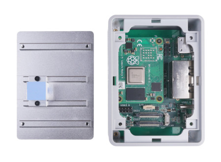 Obudowa z chłodzeniem pasywnym do Raspberry Pi CM4 Dual Gigabit Ethernet.