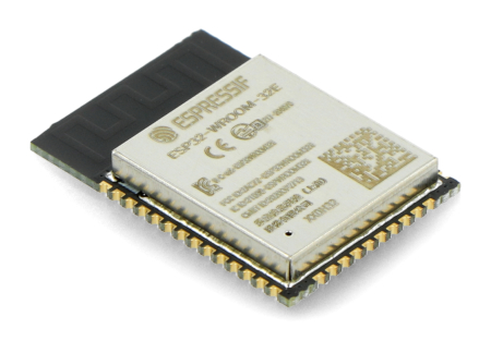 Układ WiFi + Bluetooth BLE Espressif ESP32-WROOM-32E - SMD - 32 Mbit - 4 MB Flash.