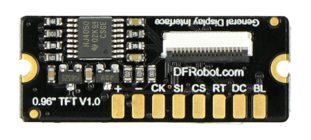 Wyświetlacz LCD TFT