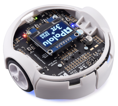 3pi+ Hyper Edition Kit - zestaw do budowy robota ze sterownikiem 32U4 i silnikami HPCB 15:1 - Pololu 4977.