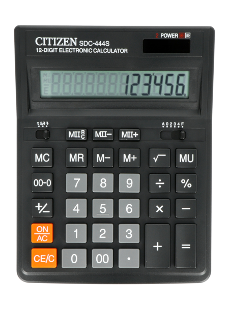 Kalkulator biurowy Citizen SDC-444S