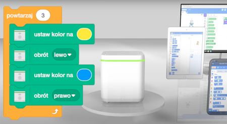 Aplikacja dla robota Genibot.