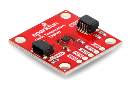 SparkFun High Precision Temperature Sensor - czujnik temperatury TMP117 I2C - o wysokiej dokładności - SparkFun SEN-15805.