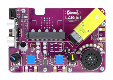 Kitronik LAB:bit - widok z góry