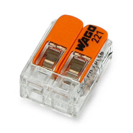 Kostka elektryczna 221-412 COMPACT