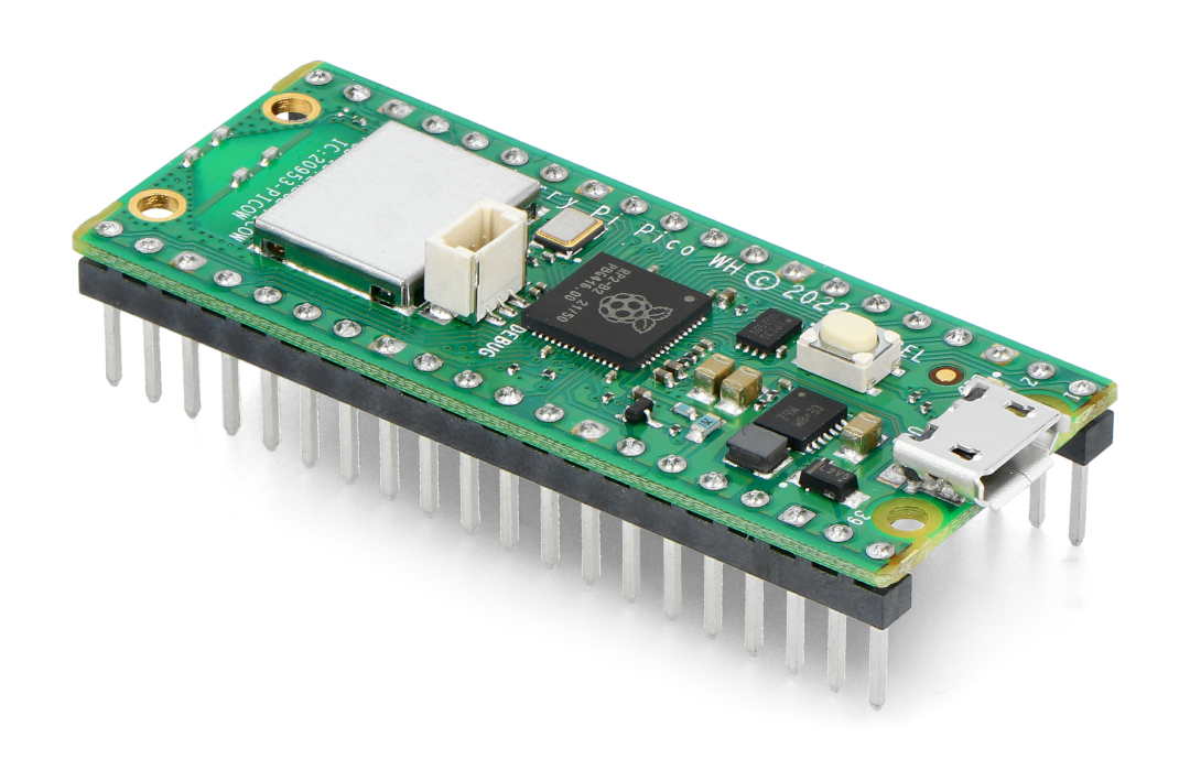 Raspberry Pi Pico W - RP2040 ARM Cortex M0+ CYW43439 - WiFi + BT