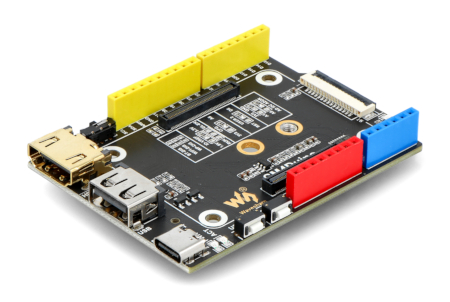 Base Board CM4Duino - ekspander wyprowadzeń do Raspberry Pi Compute Module 4 - zgodny z Arduino - Waveshare 21738.