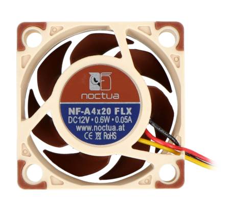Wentylator Noctua NF-A4X20 FLX - 40 x 40 x 20 mm - 3pinowy