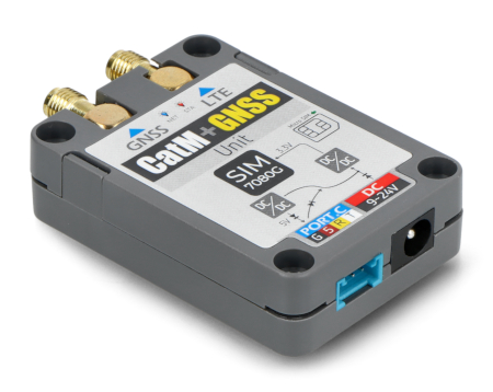 Moduł IoT CAT-M / NB-IoT + GNSS z układem SIM7080G.