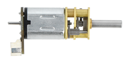 Silnik 50:1, 420 rpm, 6V - boczne złącze.
