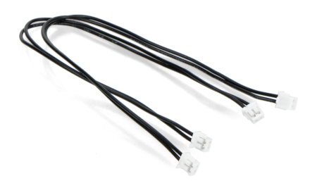 Motor Connector Shim Cable - przewód połączeniowy JST-ZH 2-pin - żeńsko-żeński - 150 mm - 2 sztuki - PiMoroni CAB1013.