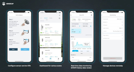 Aplikacja mobilna SenseCAP Mate