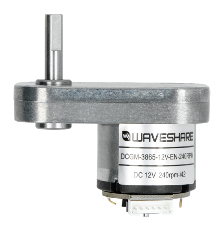 Silnik L 12 V 240 RPM z przekładnią metalową.