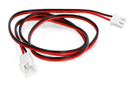 Przewód połączeniowy JST-XH - gniazdo + wtyczka - raster 2,5 mm - 500 mm - Adafruit 5497