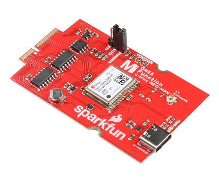 Płytka funkcyjna MicroMod - moduł GNSS NEO-M9N - SparkFun GPS-18378