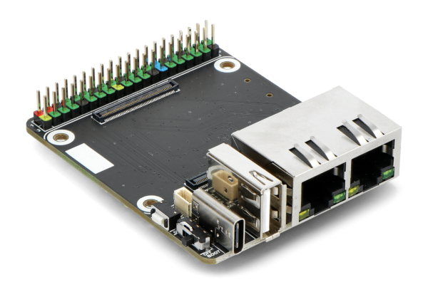 Rozszerzenie dual Gigabit Ethernet do CM4