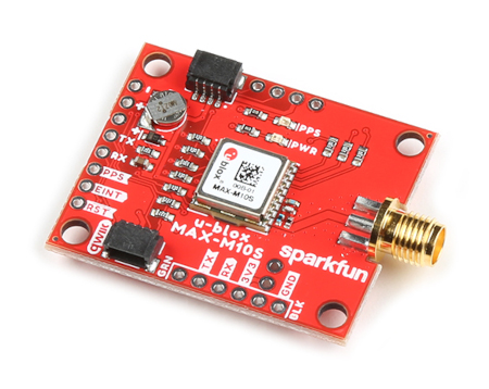 SparkFun GNSS Receiver Breakout - odbiornik GNSS MAX-M10S ze złączem Qwiic.