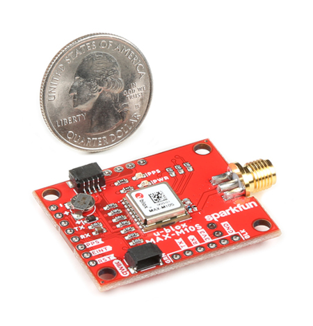 Moduł GNSS MAX-M10S - Qwiic - SparkFun GPS-18037.