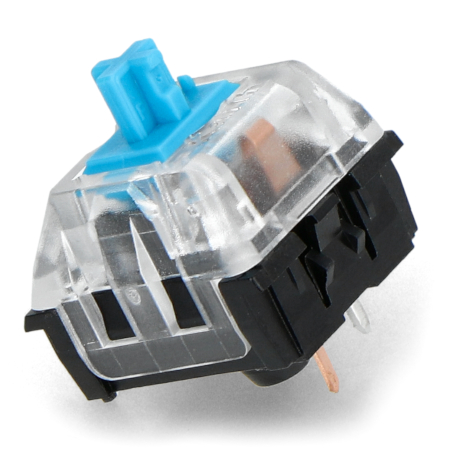 Kailh Mechanical Key Switches - Clicky - mały przycisk mechaniczny - niebieski - 1 szt. - Adafruit 5123.
