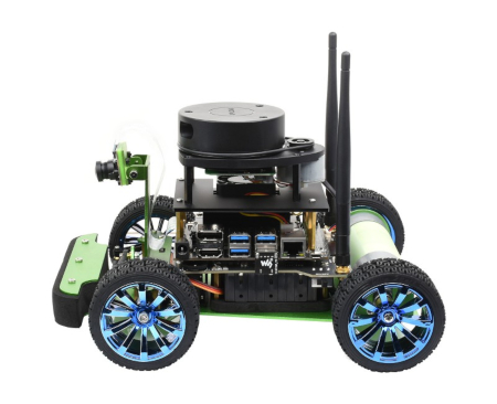JetRacer ROS AI Kit B - 4-kołowa platforma robota wyścigowego Al + Nvidia Jetson Nano Dev Kit - Waveshare 23523