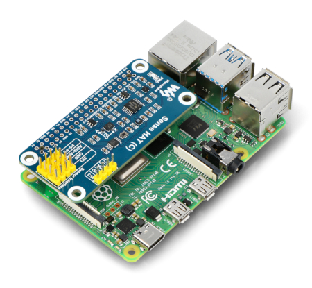Sense HAT (C) od Waveshare. Raspberry Pi należy nabyć osobno.