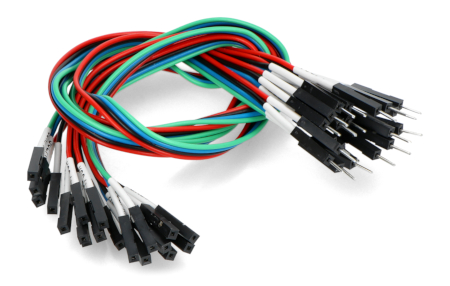 Gravity - zestaw przewodów połączeniowych I2C / UART- żeńsko-męskie