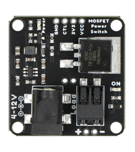 MOSFET Power Switch - przełącznik 12 V / 10 A z tranzystorem