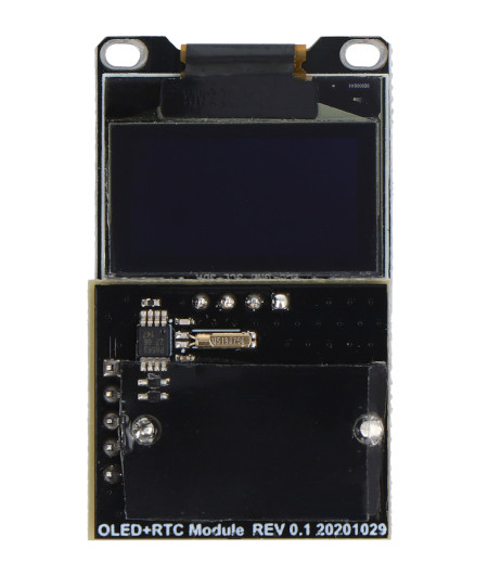 Wyświetlacz OLED SSD1306 z modułem RTC - do Odroid HC4 i HC4-P Kit