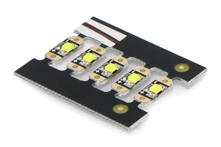 LED Sequins - diody LED - ciepła biel - 5 szt. - Adafruit 1758
