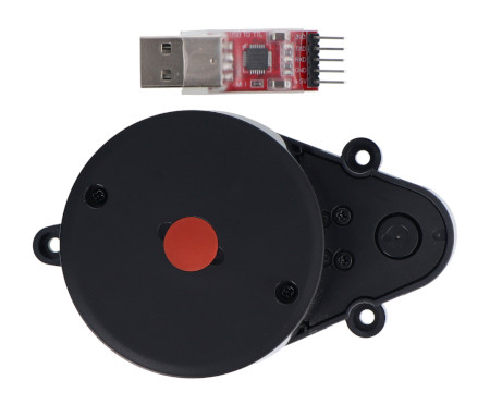 Skaner laserowy D200 Developer Kit - LiDAR LD14P - 360 stopni - 8 m - Waveshare 24659