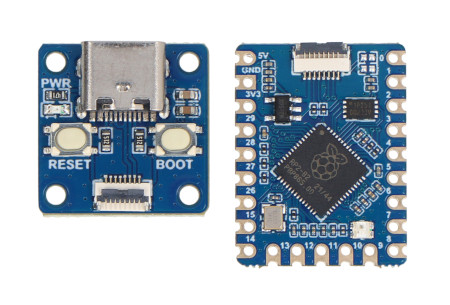 RP2040-Tiny - płytka z mikrokontrolerem RP2040 - zewnętrzny moduł USB - Waveshare 24665