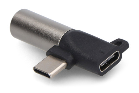 Adapter USB typu C - gniazdo jack 3,5 mm / USB typu C - Akyga AK-AD-62