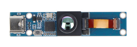 Thermal Camera HAT - moduł z kamerą termowizyjną IR do Raspberry Pi - 80 x 62 px, 45 FOV - USB C - Waveshare 25288