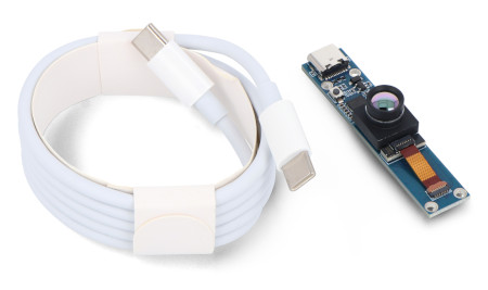 Thermal Camera HAT - moduł z kamerą termowizyjną IR do Raspberry Pi - 80 x 62 px, 45 FOV - USB C - Waveshare 25288